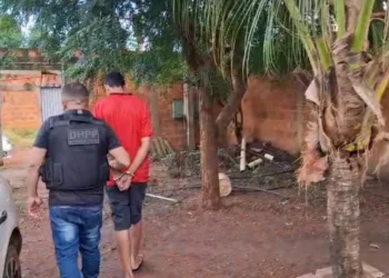 Homem foi localizado e preso pelas equipes da 1ª DHPP de Palmas Crédito -Foto - Polícia Civil do Tocantins