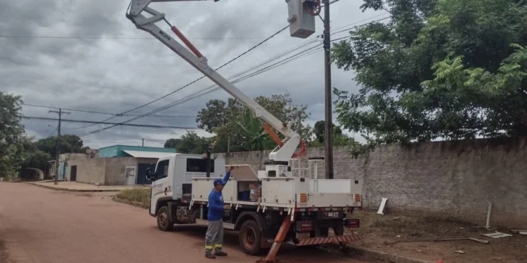 Prefeitura de Palmas conclui melhorias na iluminação pública do setor Santa Bárbara