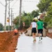 Nova obra de ciclovia e pista de caminhada no Parque Cesamar está 60% concluída