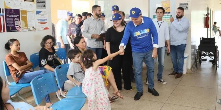 Prefeito Eduardo Siqueira Campos autoriza início da reforma da Unidade de Saúde do Santa Bárbara