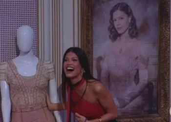 Vitória Strada ganha festa do Líder no BBB25 inspirada em sua carreira como atriz • Reprodução/Globo