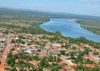 Vista da cidade de Pedro Afonso, na região central do estado — Foto: Prefeitura de Pedro Afonso/Reprodução