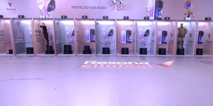 Prova do Líder do dia 6 de março foi de resistência • Reprodução/Globoplay