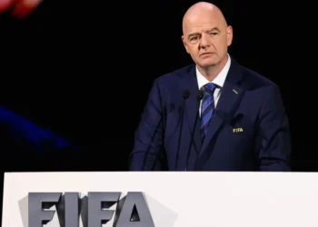 Gianni Infantino, presidente da Fifa • Pakawich Damrongkiattisak - FIFA/FIFA via Getty Images