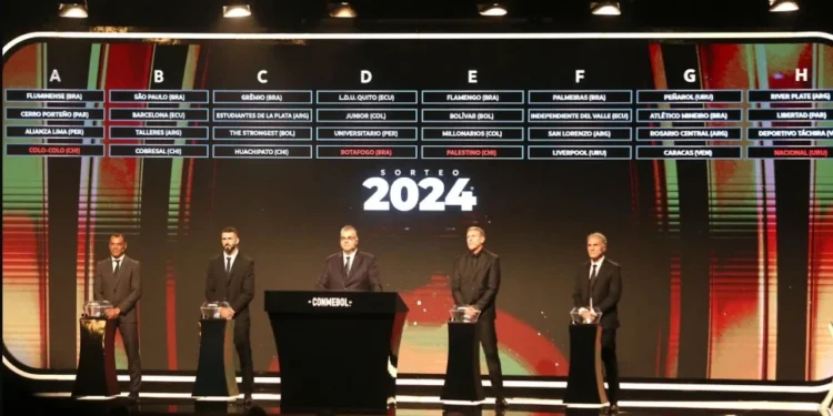 Veja grupos da Libertadores 2025 sorteados por IA