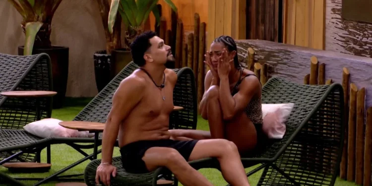 Ex-dupla se enfrenta no Paredão do BBB25 e lamenta: “Dói demais”