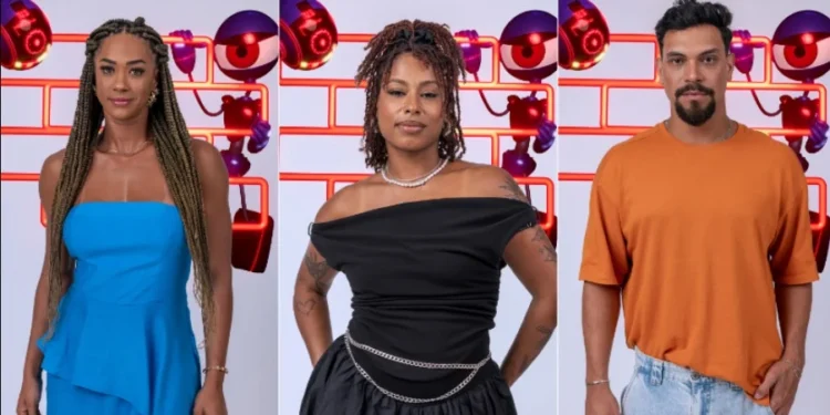 BBB25: Aline, Thamiris e Vinícius disputam o Paredão desta semana