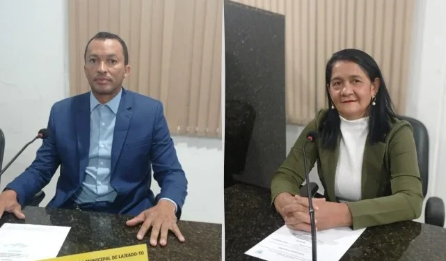 Vereadores Jocemar Carvalho (Madruga) e Eva Vieira 
Fotos: Portal LJ