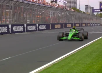 Carro da Sauber, pilotado pelo brasileiro Gabriel Bortoleto • Reprodução/@F1