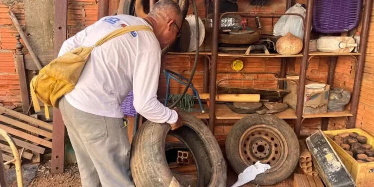 Ação convoca moradores para limpeza de quintais e retirada de lixo para evitar criadouros do Aedes aegypti