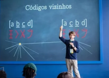 Olimpíada entre professores de matemática • © ANY DUARTE/IMPA/DIVULGAÇÃO