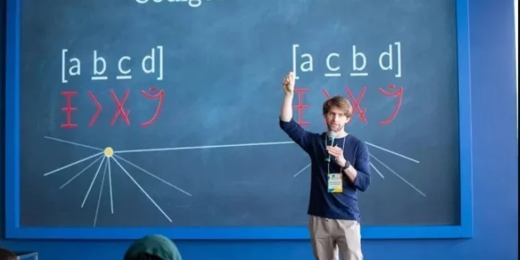 Olimpíada entre professores de matemática • © ANY DUARTE/IMPA/DIVULGAÇÃO