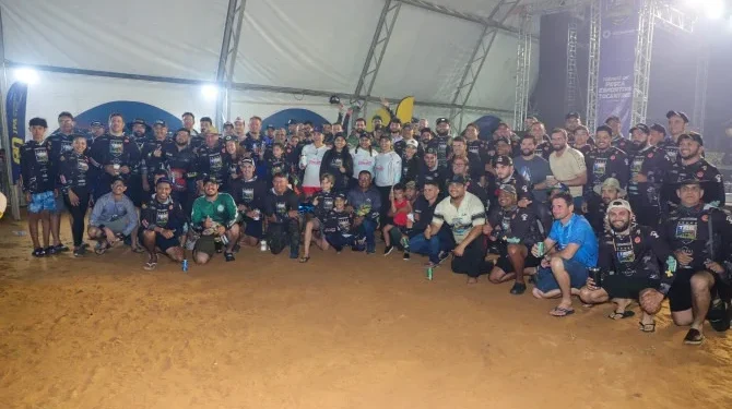 Pescadores profissionais vieram de vários lugares do Tocantins e de outros Estados - Adilvan Nogueira/Governo do Tocantins