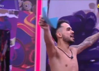 João Gabriel concluiu o desafio do quarto Barrado no Baile • Reprodução/Globoplay