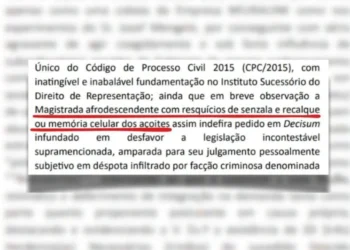 RJ: Advogado escreve que juíza tem “resquícios de senzala e recalque”