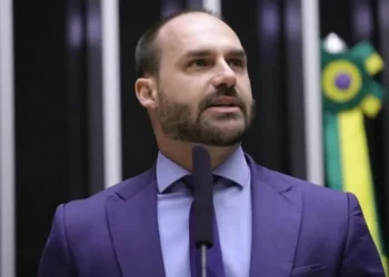 Eduardo Bolsonaro (PL - SP), deputado federal e filho do ex-presidente Jair Bolsonaro (PL) • 09/07/2024- Mário Agra/Câmara dos Deputados