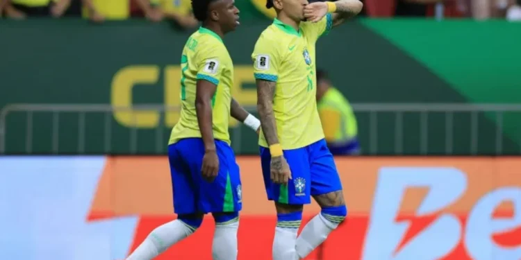 Eliminatórias: Vini Jr decide no fim, e Brasil vence Colômbia em jogo tenso