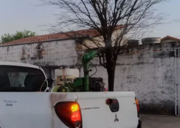 Carro do fumacê vai passar por 18 setores de Palmas — Foto: Divulgação/Semus