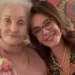 Christiane Torloni mostra aniversário de 96 anos da mãe