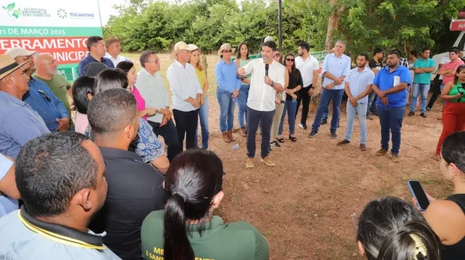 Primeiro sepultamento de lixão a céu aberto é realizado em Juarina e Governo do Tocantins faz o lançamento oficial do programa Lixão Zero