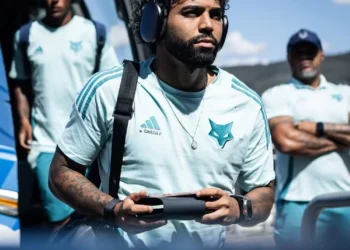 Gabigol tem cinco gols em sete jogos oficiais pelo Cruzeiro — Foto: Gustavo Aleixo/Cruzeiro