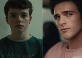 Jamie, de "Adolescência", e Nate, em "Euphoria": perpetuação da masculinidade tóxica em casa impacta no ambiente escolar • Divulgação Netflix/Divulgação Max