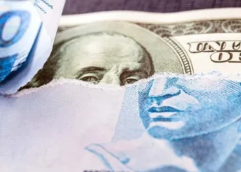 Dólar Ptax — calculado pelo Banco Central (BC) — desvalorizou quase 6,9% entre janeiro e março, a R$ 5,766 na venda • Reprodução/Neofeed