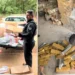 Aproximadamente 80kg de maconha, 20kg de cocaína e 70 mil comprimidos de anfetamina foram incinerados - Divulgação PC/TO
