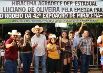 Deputado Luciano Oliveira prestigia tradicional Cavalgada de Miracema