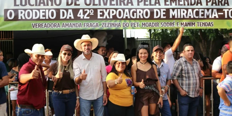 Deputado Luciano Oliveira prestigia tradicional Cavalgada de Miracema