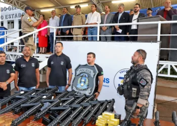 De 2022 até 2025, o salário dos policiais penais do Tocantins saltou de R$ 2.957,06 para R$ 5.298,54 (Foto: Zezinha Carvalho/Governo do Tocantins)