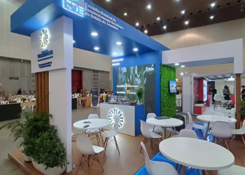 Estande do Governo do Tocantins no Intersolar Summit Brasil Nordeste - Adenauer Cunha/Governo do Tocantins