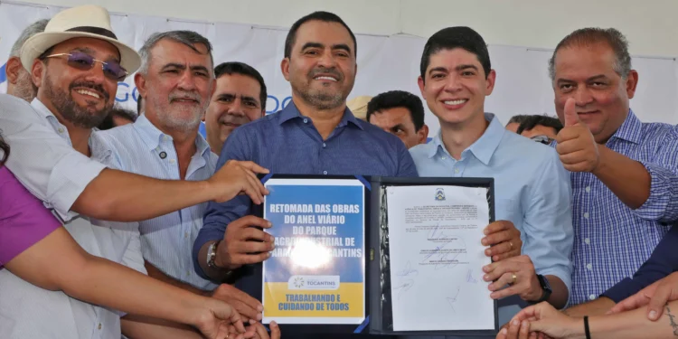 Com investimento de R$ 14 milhões, governador Wanderlei Barbosa assina retomada das obras do Anel Viário de Paraíso com entrega prevista para este ano