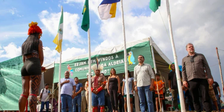 Visita à Ilha do Bananal antecede a 1ª Semana Nacional de Saúde, iniciativa nacional que oferta serviços de saúde e cidadania