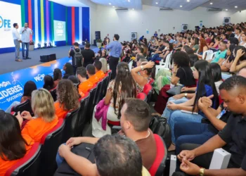 Mais de 1,4 mil professores participam do evento promovido pela Seduc, com palestras e oficinas voltadas ao fortalecimento da prática pedagógica. Foto: Antônio Gonçalves/Governo do Tocantins