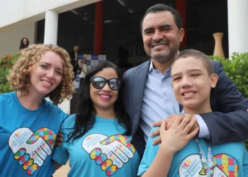 Governador Wanderlei Barbosa reforça o compromisso com a inclusão e anuncia investimentos para o Cetea, em Palmas. Foto: Ademir dos Anjos/Governo do Tocantins