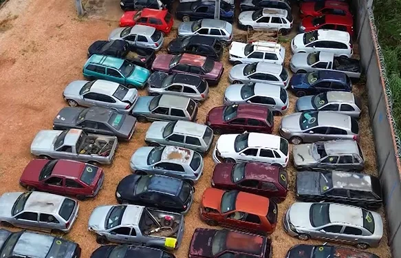 Detran/TO realiza terceiro leilão do ano com mais de 400 veículos, em Paraíso do Tocantins