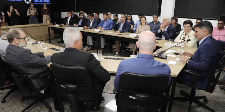 Secretário Marcello Lelis lembrou que o Tocantins está na fase mais complexa e estratégica do programa REDD+.Marcel de Paula/Governo do Tocantins