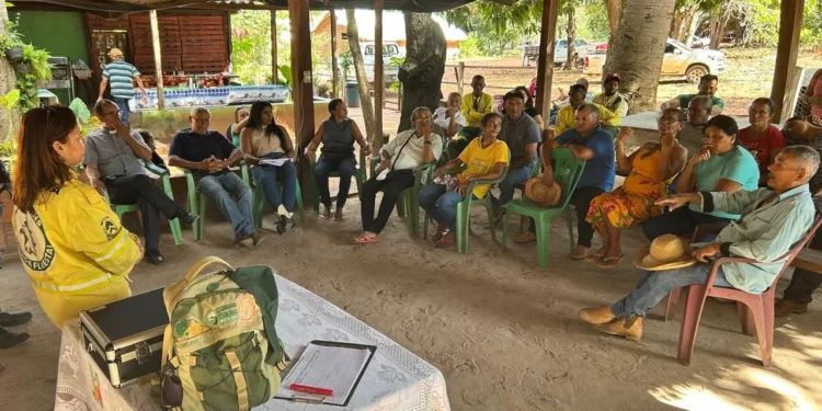 Encontro aconteceu na propriedade de dona Irani e reuniu moradores da Taboca, autoridades locais e representantes da APA do Jalapão