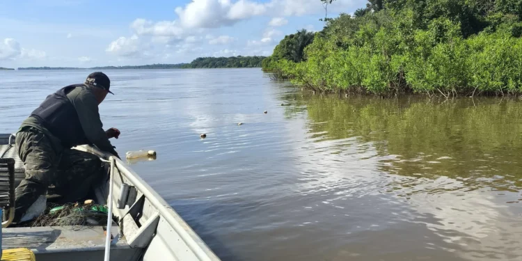 Naturatins apreende mais de 2 mil metros de redes de pesca no norte do Estado