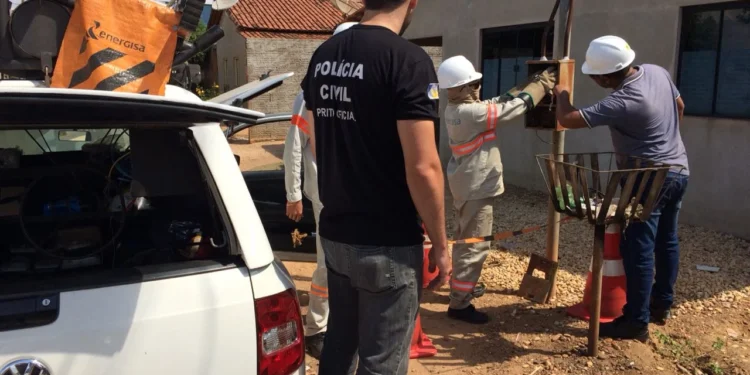 Ações de fiscalização e combate realizadas pela Polícia Civil e Energisa reduzem em 60% quantidade de energia furtada no Tocantins