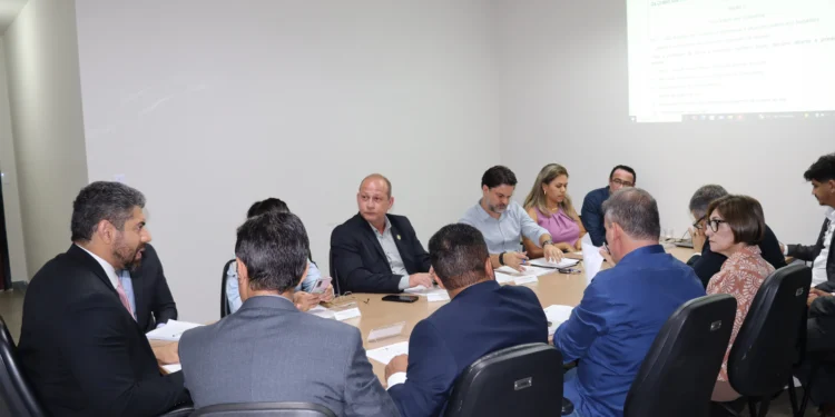 Reunião ordinária aconteceu na sede da Secretaria da Segurança Pública, em Palmas - Vania Machado/Governo do Tocantins