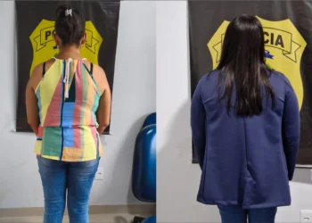 Mãe e filha de 28 e 46 anos foram presas preventivamente suspeitas de aplicarem golpes de estelionato em várias cidades do Estado - Divulgação PC/TO