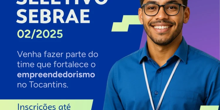 Sebrae Tocantins abre novo processo seletivo para Analista I