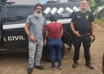 Mulher foi presa em flagrante logo depois de aplicar outro golpe - Divulgação PCTO