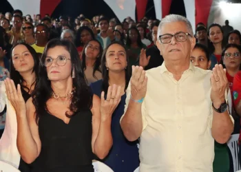 Secretário Hercy Filho participa da Romaria representando o governador Wanderlei Barbosa - Foto: Mazin Aguiar