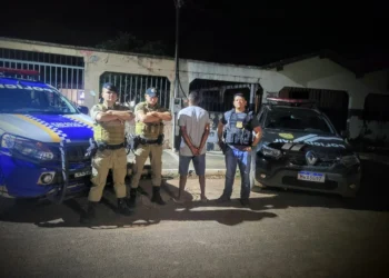 Suspeito de furtos é preso em Campos Lindos durante operação conjunta da Polícia Civil e Militar - Divulgação PC/TO