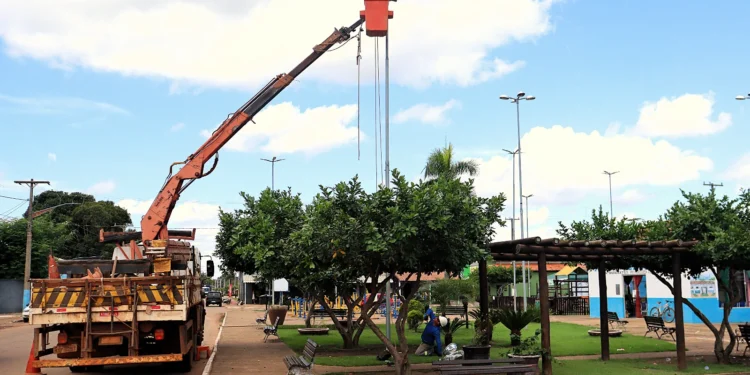 Prefeitura de Tocantínia avança na modernização da iluminação pública com tecnologia LED e amplia segurança