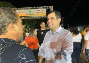 Deputado Federal Ricardo Ayres prestigia abertura da Feira Agropecuária de Miracema