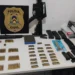 Armas de fogo e munições de suspeitos apreendidas durante uma das operações da PC-TO. /
Crédito -Foto -PC/TO